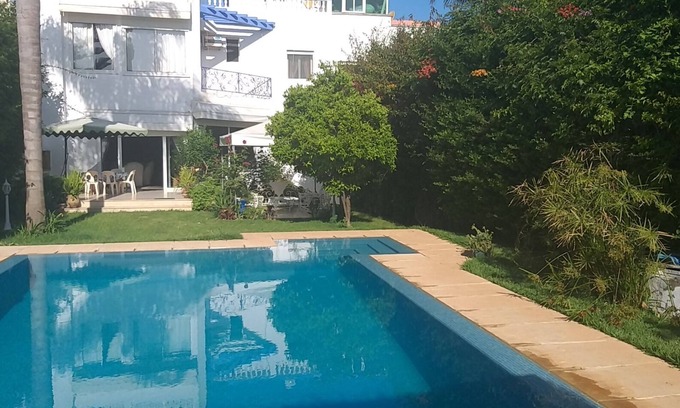 Mohammedia Villa | Villa de Luxe: Steps from the Beach with Oceanfront Views