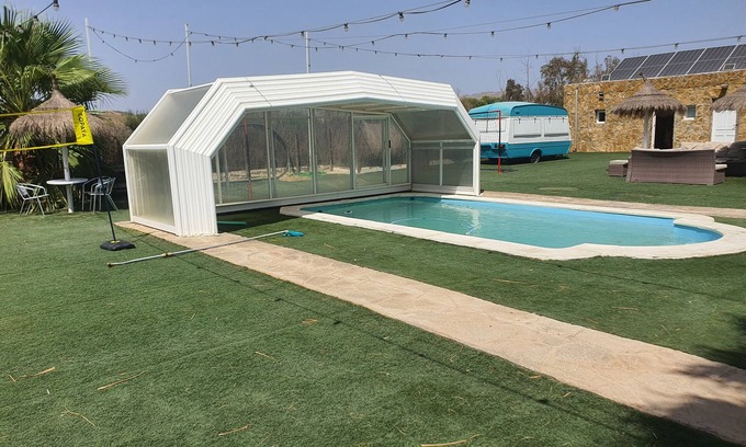 Tabernas Villa | Villa 'Dehesa' with Mountain Views, Wi-Fi and Air Conditioning