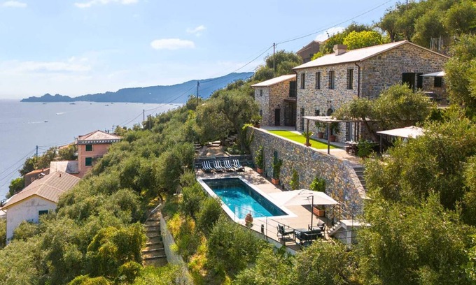 Zoagli Apartment | Villa Dei Tessitori vista mare