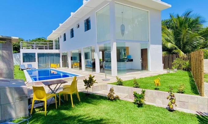 Pipa Villa | Experience Villa DeLux PIPA: Ocean Views and Hot Tub Bliss