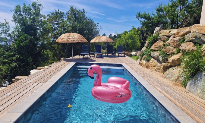 Cardo Villa | Villa Dexception Pour 6 Pers Avec Piscine Privée sur les Hauteurs de Bastia