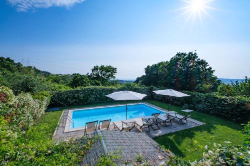 Castellina Marittima Apartment | Villa di Campagna: Family Retreat with Private Pool