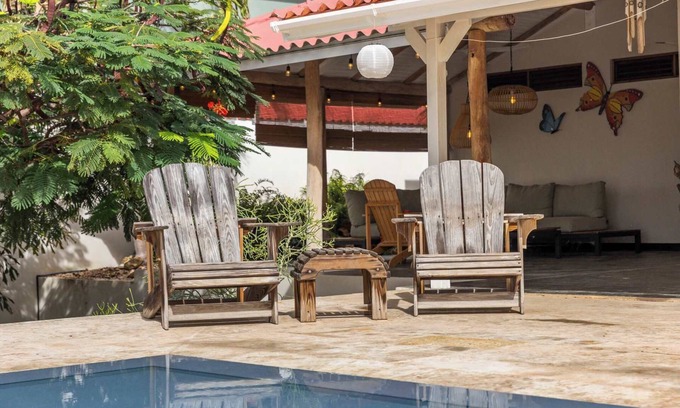 Santa Barbara Villa | Villa Di Dos Kas with a refreshing private pool