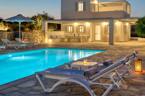 Santa Maria House | Villa Dioni: Oceanfront Retreat with Pool & Perfect Scores