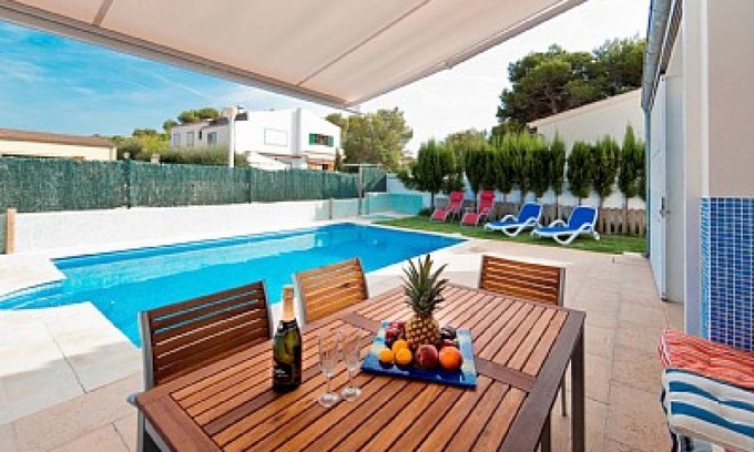 Santa Margalida Villa | Villa DOMUS GENTI: Private Pool & BBQ, Steps to Beach