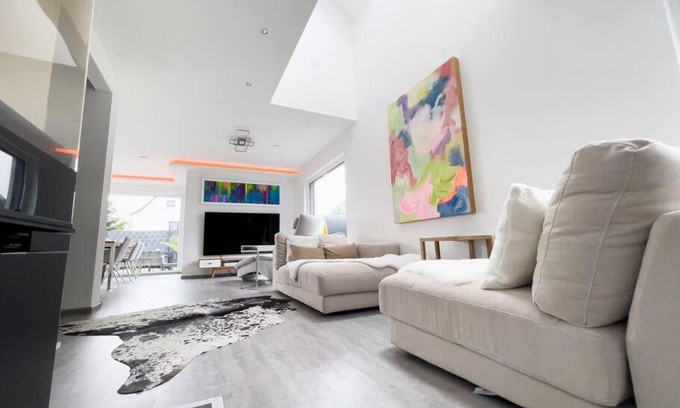 Niederkassel Villa | Elegant Villa Dreamy Vibes with Private Pool & River Views