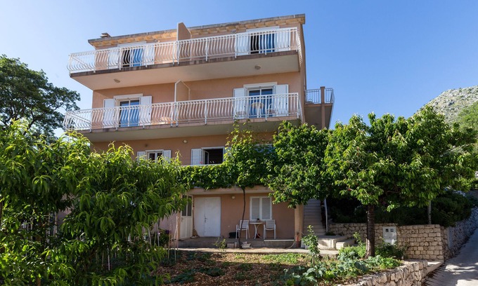 Plat Apartment | Villa Dubravka - Premium One Bedroom with Balcony & View