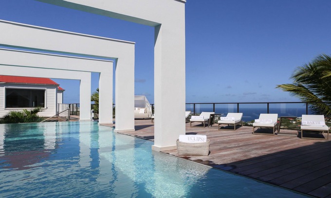 Quartier Lorient Villa | Villa Eclipse: Ocean View Retreat with Private Pool