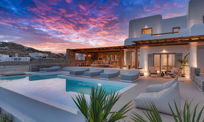 Kalafatis Villa | Villa Eden: Family-Friendly Retreat with Pool & BBQ