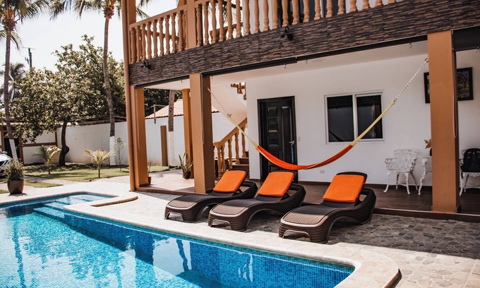 Playa San Blas House | Villa el Cocal, Charming 4-bedroom house with pool