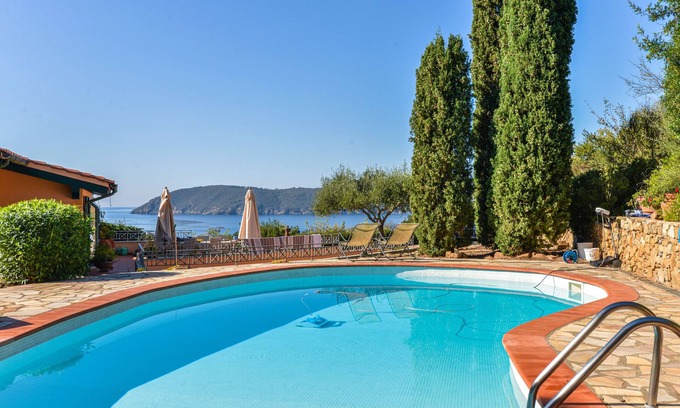 Capoliveri Villa | Villa 'Elba Offsite': Oceanfront Retreat with Wi-Fi & Pool