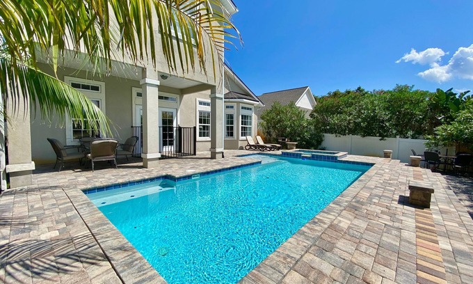 Butler Beach House | Villa Elena - Elegant Beach House with Pool & Spa Retreat