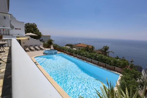 Conca dei Marini Villa | Villa Elena: Pet-Friendly Retreat with Oceanfront Views