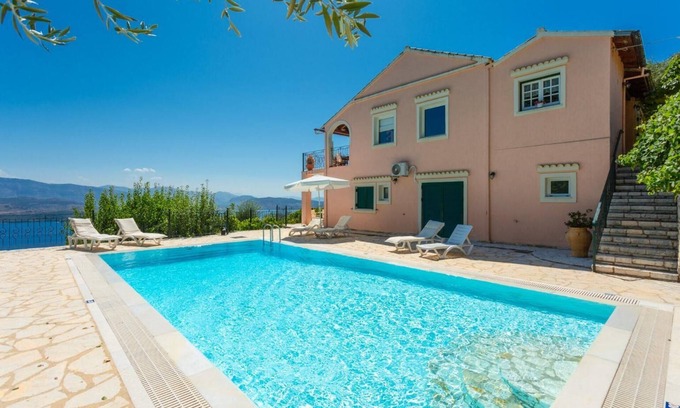 Petaleia Villa | Villa Eleni: Oceanfront Three Bedroom Retreat for 8 Guests