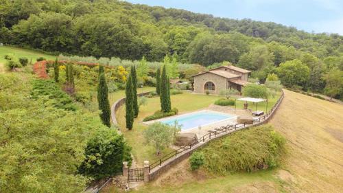 San Leo Bastia Villa | Villa Elisa: Private Pool & Ocean View Near Reschio Castle