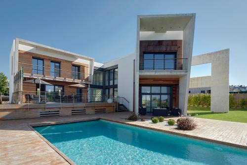 San Sebastian Villa | Discover Villa Enea: Oceanview Pool Retreat for Families