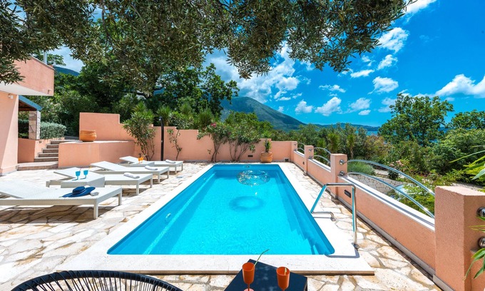 Zupa dubrovacka Villa | Villa Enjoy: Private Beach House with Pool & Ocean Views