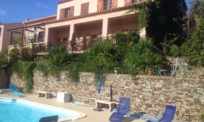 Collioure House | Sunlit Villa with Pool, Ocean Views & Top Guest Rating