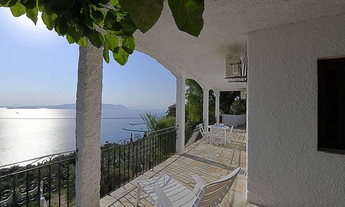 Xanthi Region Villa | Villa ERIKA & VERONICA: Infinity Pool with Egean Sea Views