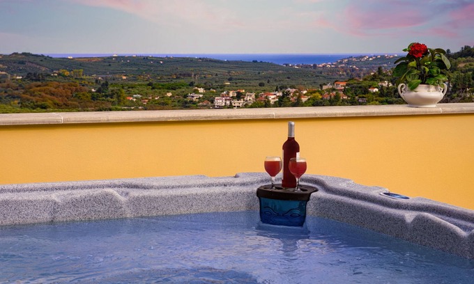 Makhairoi Villa | Villa Erontas: Guest Rated 9.8 with Private Heated Jacuzzi