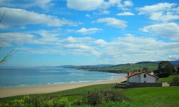 San Vicente de la Barquera Villa | Oceanfront Villa in Oyambre Beach with Exceptional Views