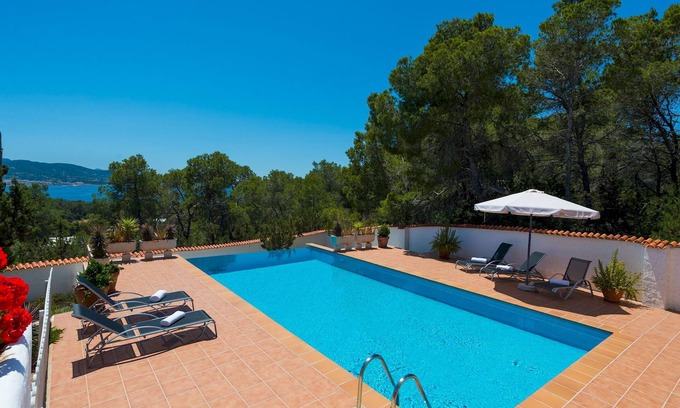 Sant Antoni de Portmany Villa | Relaxing Retreat at Villa Las Tres Yucas with Private Pool