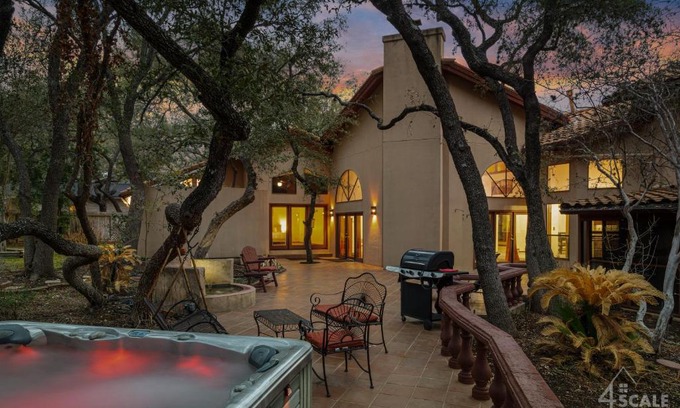 Wetmore Villa | Villa Española: Family-Friendly Retreat with Spa & Hot Tub