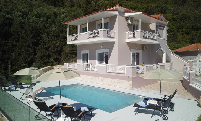 Afionas Apartment | Villa Euphoria Apt 2: Oceanfront Retreat in Corfu