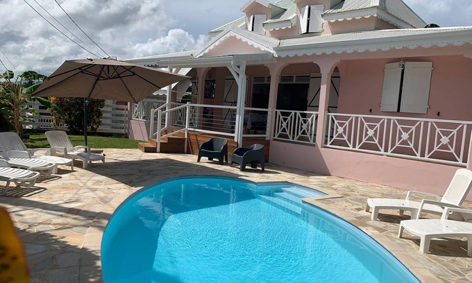 Trois-Rivieres Villa | Family Villa with Pool and Sea View for Memorable Stays