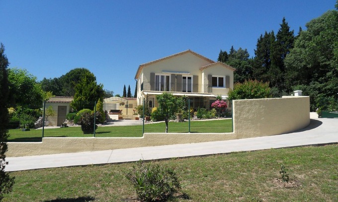 Sarrians Villa | Tranquil Family Villa with Pool and Ocean View