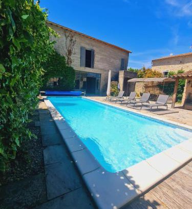 Bourdic Villa | Villa familiale avec piscine privée à Bourdic 2