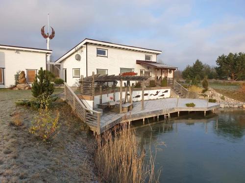 Klaipeda District Municipality Villa | Villa Feniksas: Oceanfront Retreat with Hot Tub & Pet Friendly