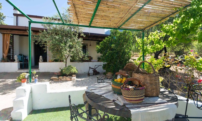 Oliena Villa | Villa Ferulas: Ocean View Retreat with Wi-Fi & A/C