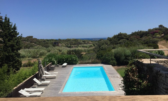 Bonifacio Villa | Prime Villa for 14 near Bonifacio with Oceanfront Pool
