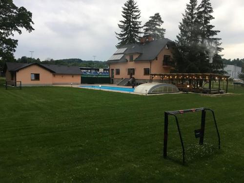 Mikulovice Villa | Spacious Villa for 20 with Hot Tub and Ocean Views