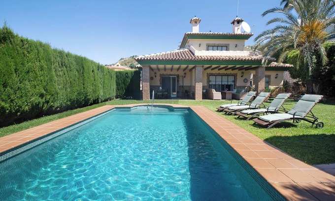 Mijas Villa | Family Retreat at Los Agaves with Pool and Mountain View