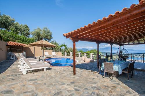 Skiathos Town Villa | Villa Fotini: Exceptional Oceanfront Retreat with Pool