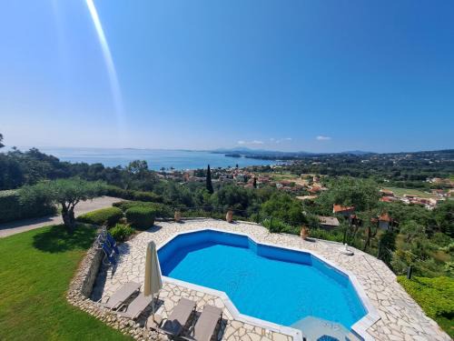 Ipsos Villa | Indulge in Villa Galini: Private Pool & Oceanfront Bliss
