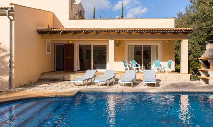 Crestatx Villa | Villa Garballo: Idyllic Retreat with Pool Near Pollença