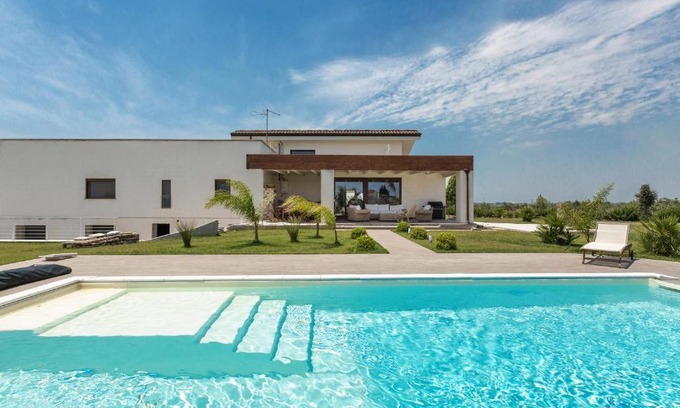Leverano Villa | Elegant Villa Giulia Suite with Pool & Family Amenities
