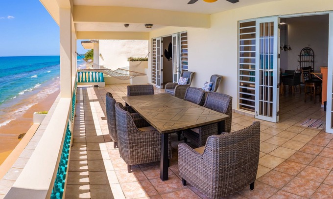 Stella Villa | Villa Gloria: Oceanfront Retreat with Pet-Friendly Perks