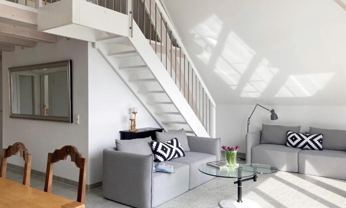 Ueberlingen Apartment | Serene Villa Grünewald: Oceanfront, Pet-Friendly Escape