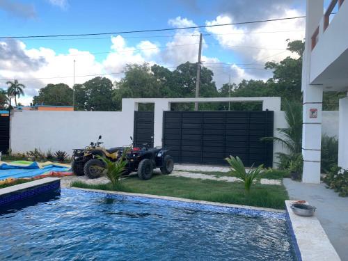 Higuey Apartment | Cozy Villa Grandezza: Oceanfront Bliss with Pool Access