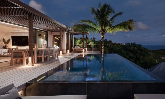 Saint-Jean Villa | Villa Gypsea: Relax by the Ocean with Private Pool Access