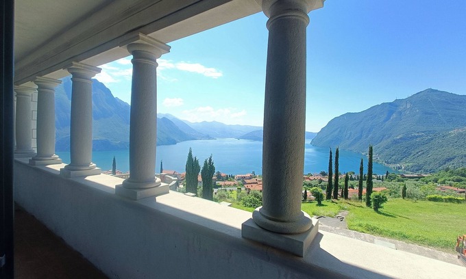 Riva di Solto Villa | Relax at Villa Hélène Apt1: Pet-Friendly Oasis with Spa