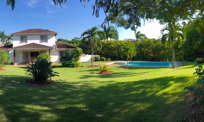 Rio San Juan Villa | Villa Hacienda De La Luna - Steps from the Beach & Poolside Fun