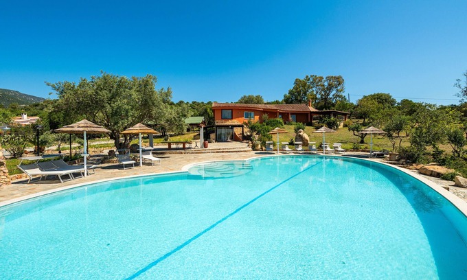 Villasimius Villa | Villa 'Harmònia' with Sea View, Wi-Fi and Air Conditioning