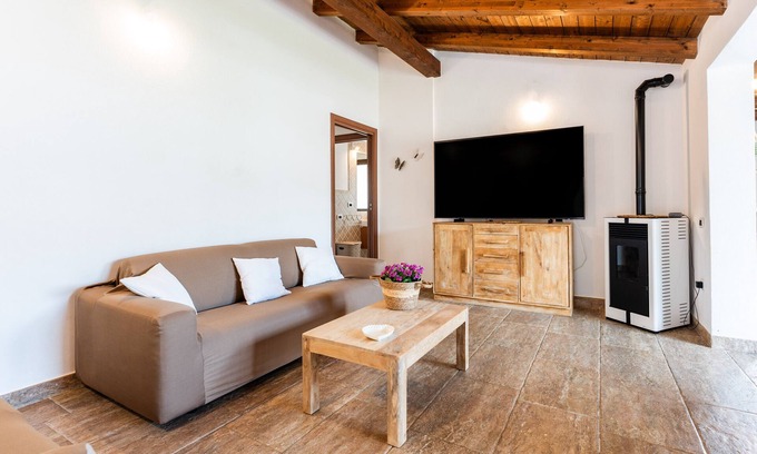 Quartu Sant'Elena Villa | Villa 'Harmony': Oceanfront Retreat with Private Terrace
