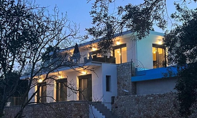 Pirgi Villa | Relax at Villa Helios with Private Pool in Pyrgi