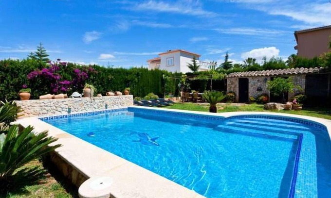Son Antem Villa | Villa Hermosa: Stone House with Private Pool in Las Palmeras